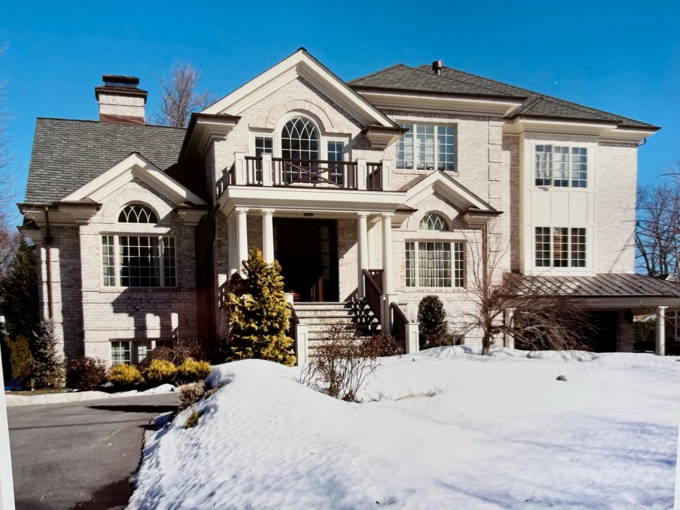 Pelham brick estate renovation — residential architect Westchester NY